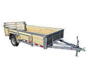 Silver Ox Woodside "Woody" Aluminum Trailers
