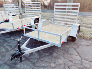 Silver Ox 5x8 Aluminum Utility Trailer