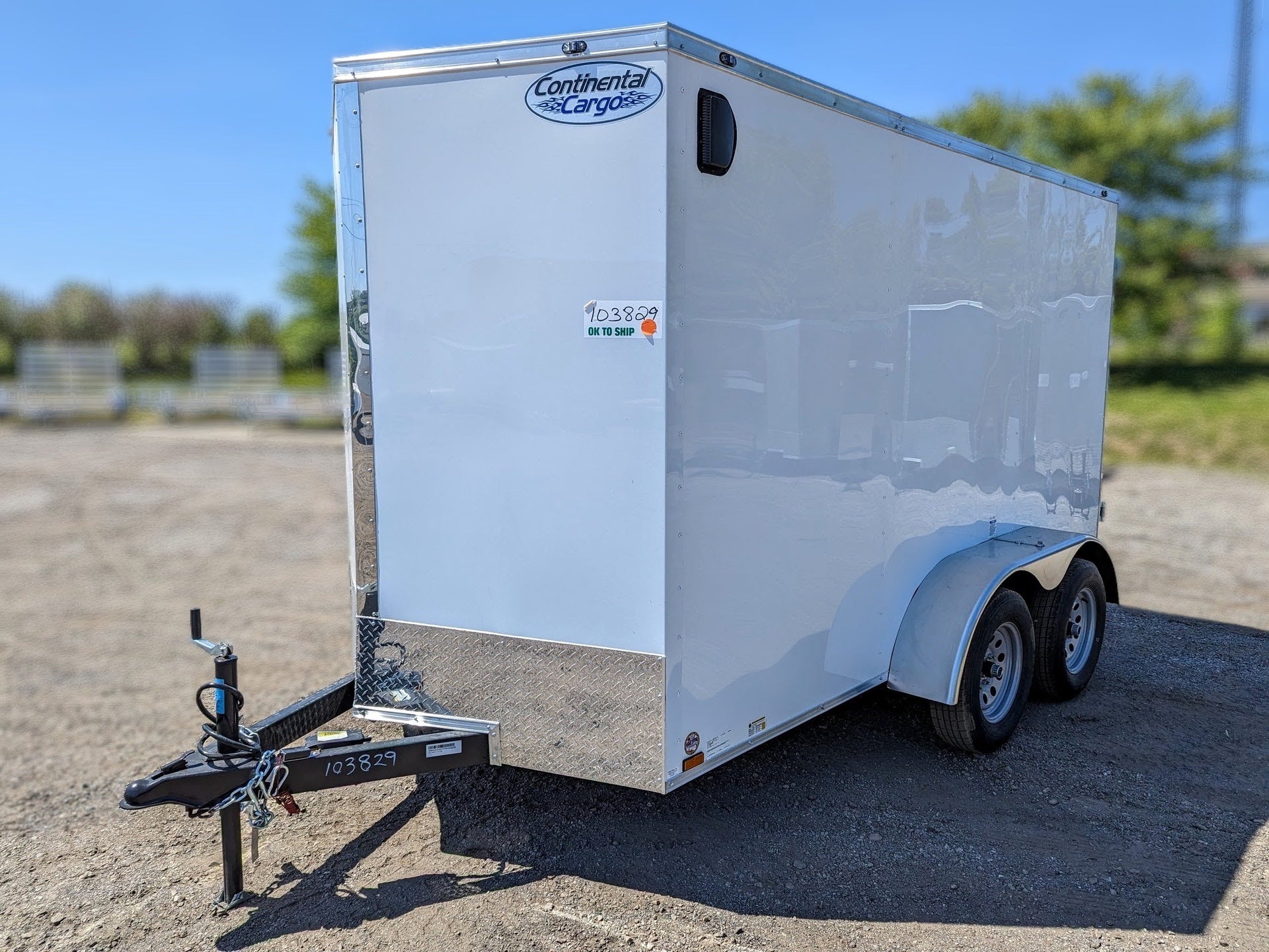 Cargo Mate 6x12 Tandem Axle Enclosed Cargo Trailer