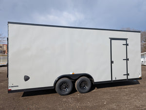 Cargo Mate E Series 8.5x20Ft Enclosed Cargo Trailer Toy Car Hauler w Escape Door Stock 124055