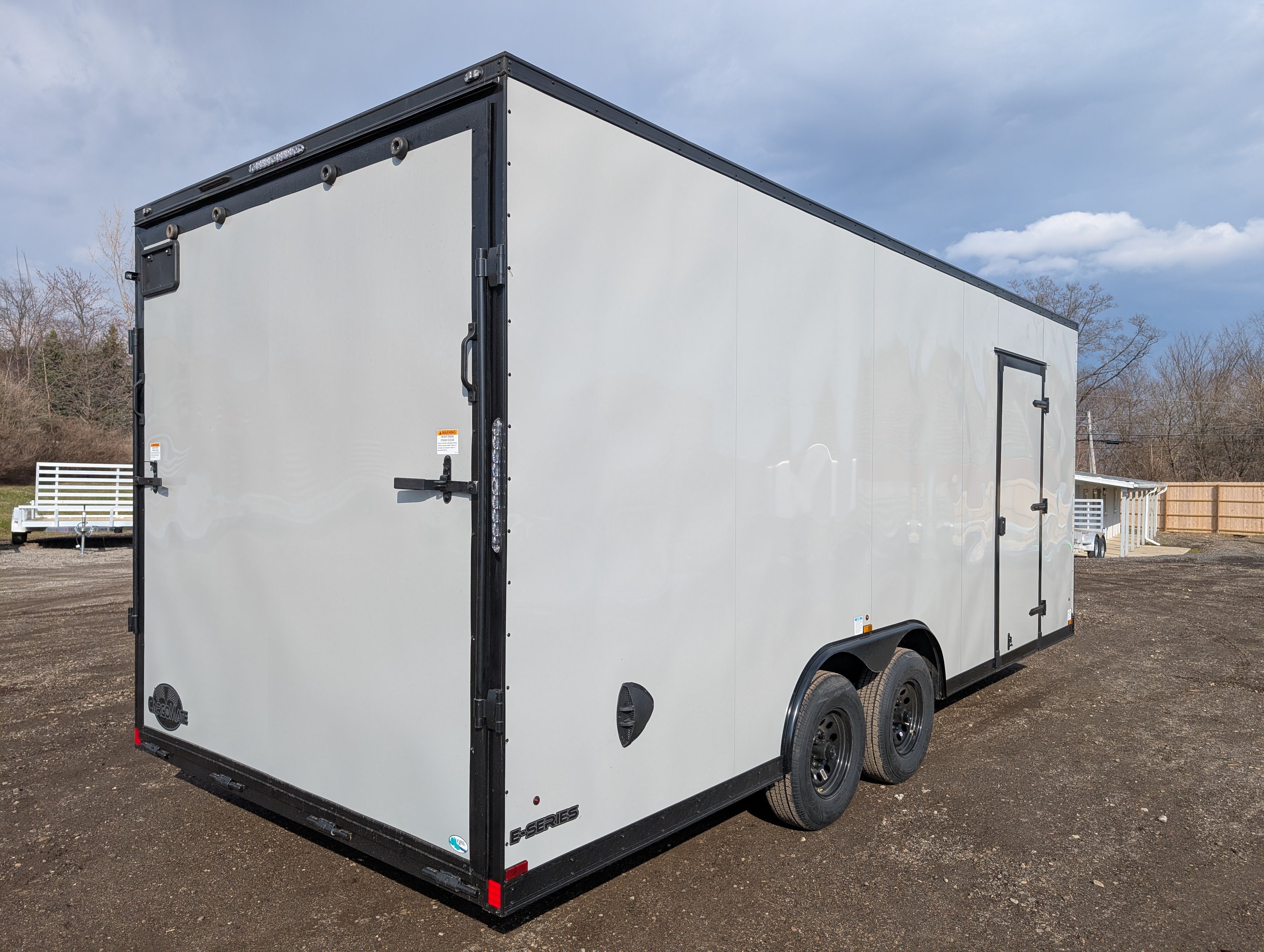 Cargo Mate E Series 8.5x20Ft Enclosed Cargo Trailer Toy Car Hauler w Escape Door Stock 124055