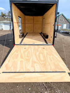 Cargo Mate E Series 8.5x20Ft Enclosed Cargo Trailer Toy Car Hauler w Escape Door Stock 124055