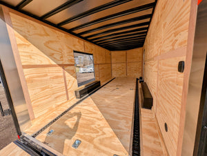 Cargo Mate E Series 8.5x20Ft Enclosed Cargo Trailer Toy Car Hauler w Escape Door Stock 124055