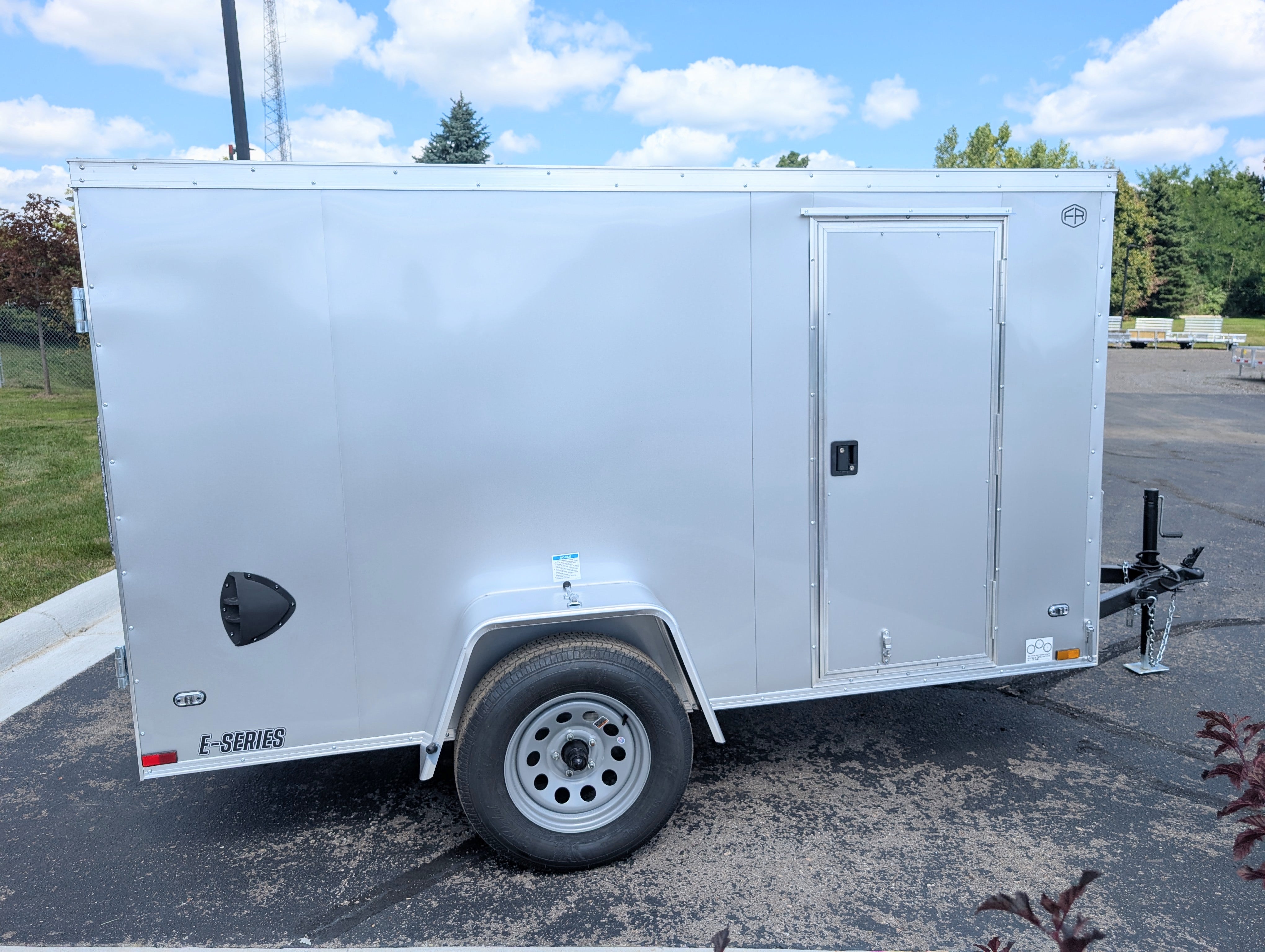 Cargo Mate 5x10 E Series Enclosed Cargo Trailer w Swing Door & Side Door Stock 124611