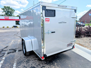 Cargo Mate 5x10 E Series Enclosed Cargo Trailer w Swing Door & Side Door Stock 124611
