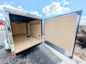 Cargo Mate 5x10 E Series Enclosed Cargo Trailer w Swing Door & Side Door Stock 124611
